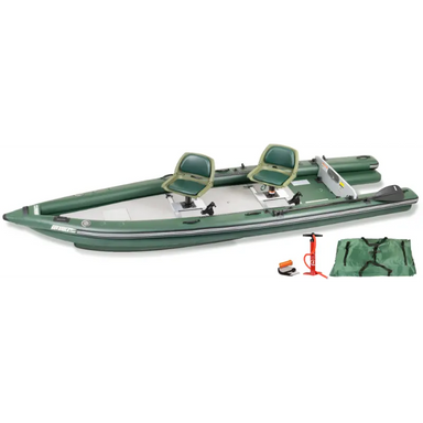 Sea Eagle FSK16 Inflatable Fishing Boat  Swivel Seat