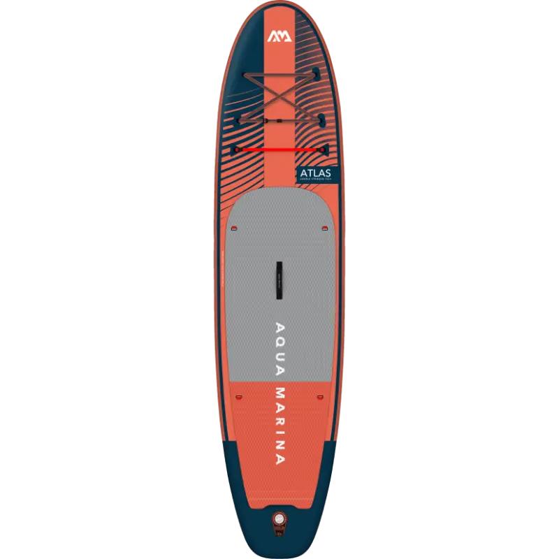 SUP Aqua Marina Atlas Inflatable SUP In Orange Front View