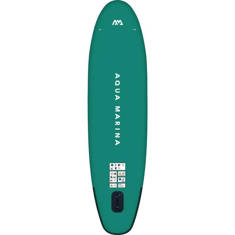 Paddleboard Aqua Marina Breeze Inflatable SUP In Green Back View