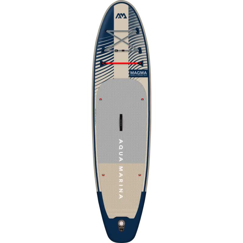 Aqua Marina Magma SUP Inflatable SUP In Brown Top View