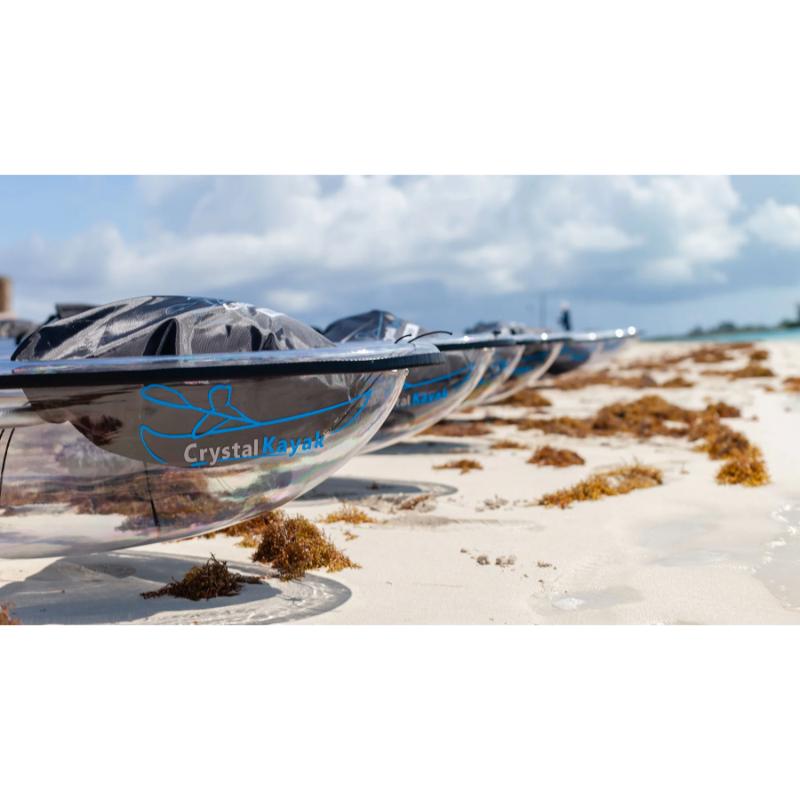 Crystal Clear Kayak Set of 3 Close Up 