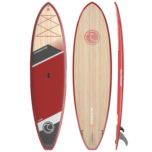 Imagine Surf Icon Epoxy SUP Red