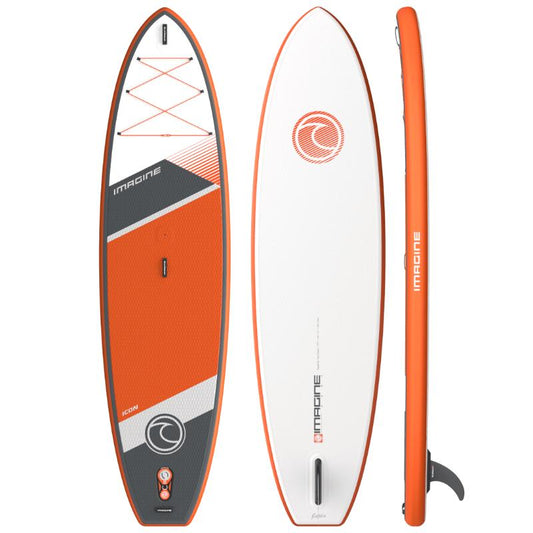 Imagine Surf Icon Inflatable Paddle Board Orange