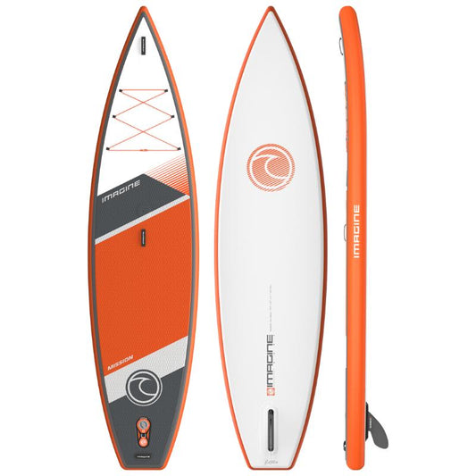 Imagine Surf Mission Inflatable SUP Orange