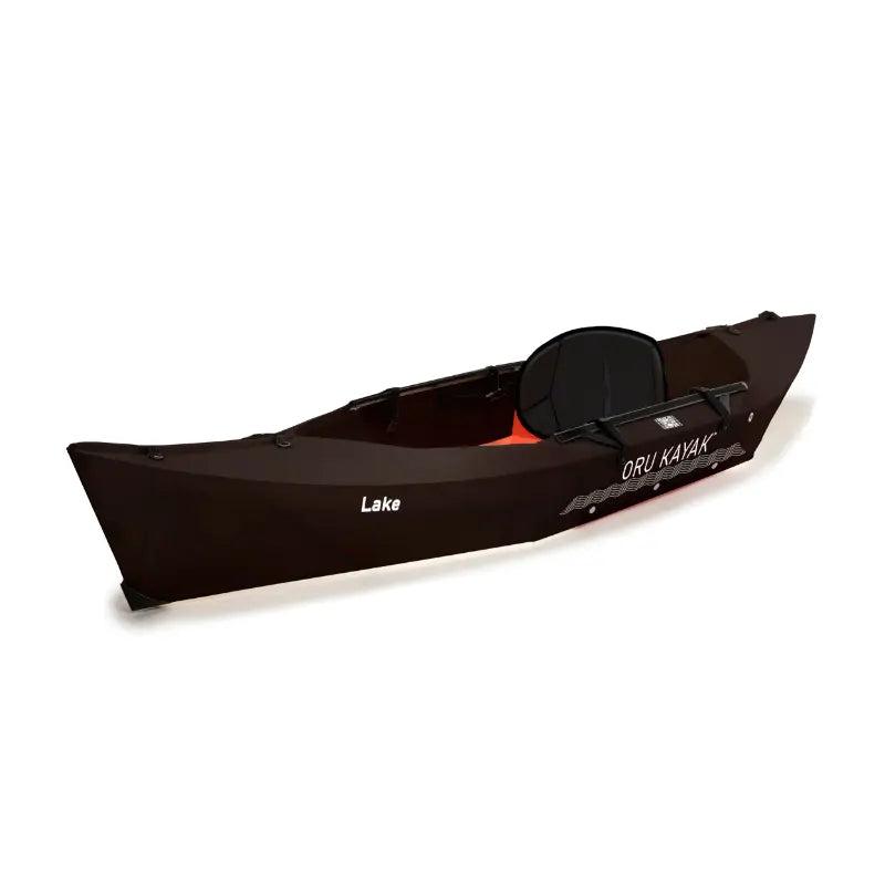 Oru Lake Kayak Inflatable Kayak In Black Side View
