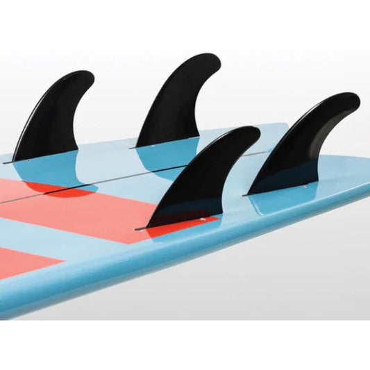 Pop Board Co Battle Fish Surfboard Fin Close Up
