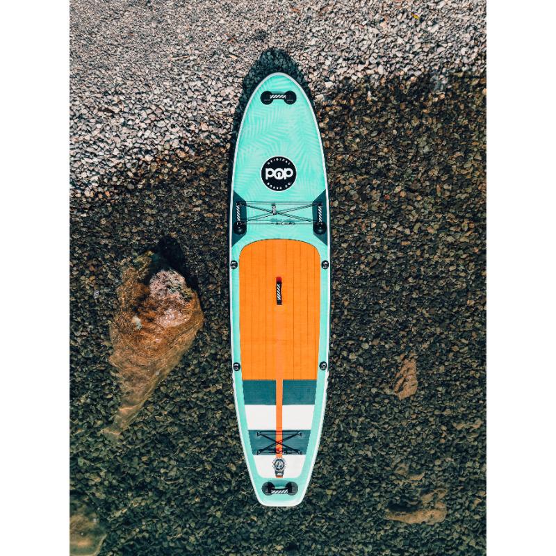 Pop Board Co Yacht Hopper Mint Navy Above