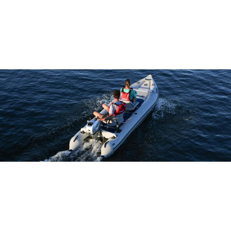Sea Eagle 437PS Behind