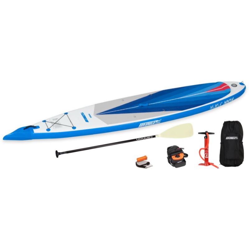 Sea Eagle NeedleNose 14 Inflatable SUP Electric Pump In Blue Front View
