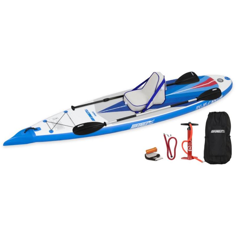 Sea Eagle NN126 Inflatable SUP Deluxe In Blue Front View