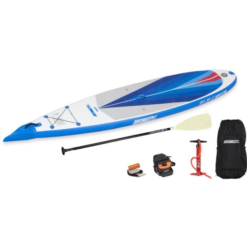Sea Eagle NN126 Inflatable SUP Electric Pump In Blue Front View